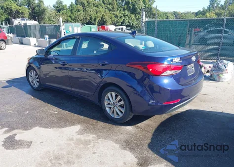 2014 Hyundai Elantra Se z USA, uszkodzony, nr VIN 5NPDH4AE0EH484094